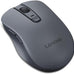 Lenovo WL310 Bluetooth Silent Mouse, Ergonomic, Adjustable DPI, Silent Clicks, Bluetooth 5.0, Portable for Windows, Mac, and Chromebook, Grey