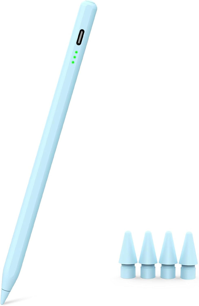 Stylus Pen for iPad Pro Air Mini 2018-2026, Palm Rejection Fast Charge
