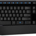 Logitech K345 Full Size Wireless Keyboard with Palm Rest for PC, Laptop