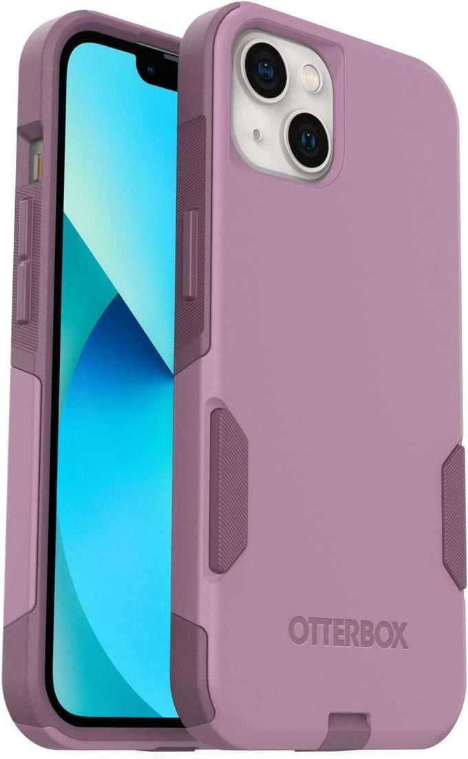 OtterBox iPhone 14 & iPhone 13 Commuter Series Case - BLACK , slim & tough, pocket-friendly, with port protection