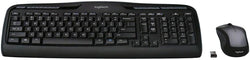Logitech MK335 Full Size Quiet Wireless Keyboard Mouse Combo - Black/Silver