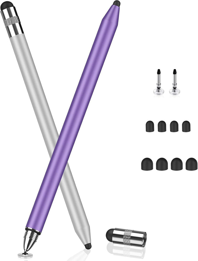 MEKO Stylus Pen for Touchscreen, 3-in-1 Universal iPad Stylus