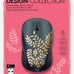 Logitech - Design Collection Limited Edition Wireless Compact Mouse with Colorful Designs - Golden Garden