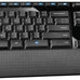 Logitech K345 Full Size Wireless Keyboard with Palm Rest for PC, Laptop
