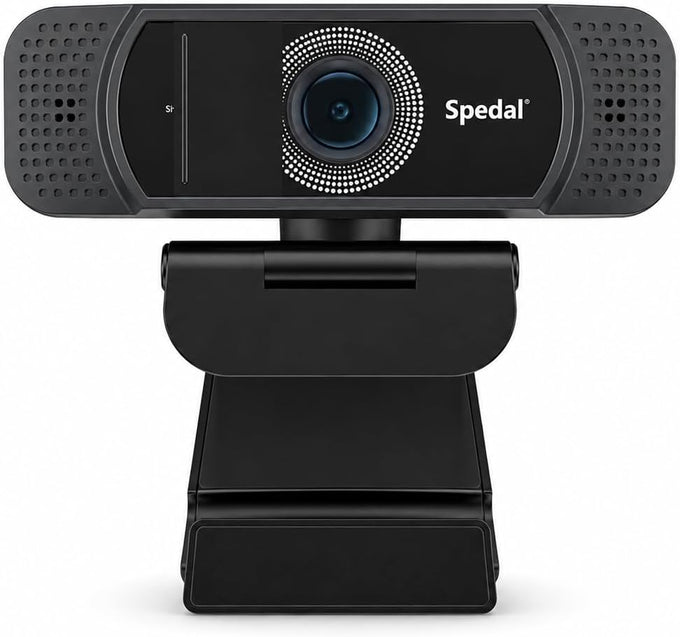 1080P Webcam with Microphone for Laptop and Desktop