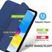 MoKo for iPad (A16) 11th Generation Case, iPad 10th Gen Case, Navy Blue