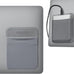 Slipdrive - Portable Hard Drive Sleeve for Laptop - SSD Solid State Drive - Reusable Adhesive - Stick on External Hard Drive Carrying Case - Pocket Pouch (Small, Black)