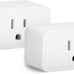 Amazon Basics Smart Plug, Works with Alexa Only, Voice Control, Remote APP Control, Schedule, Compact Design, Versatile, 2.4 GHz Wi-Fi, No Hub Required, 4-Pack, White