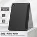MoKo Slim Case for Samsung Galaxy Tab A11+ Plus/ A9+ Plus 11 Inch, Black