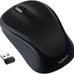 Logitech M317 Compact Ambidextrous 2.4 GHz Wireless Mouse - Black
