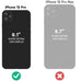 OtterBox iPhone 12 & iPhone 12 Pro Commuter Series Case - Black, Slim & Tough, Pocket-Friendly, with Port Protection