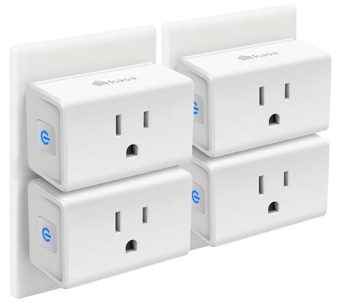 Kasa Smart Plug Ultra Mini 15A, EP10P4, Smart Home Wi-Fi Outlet