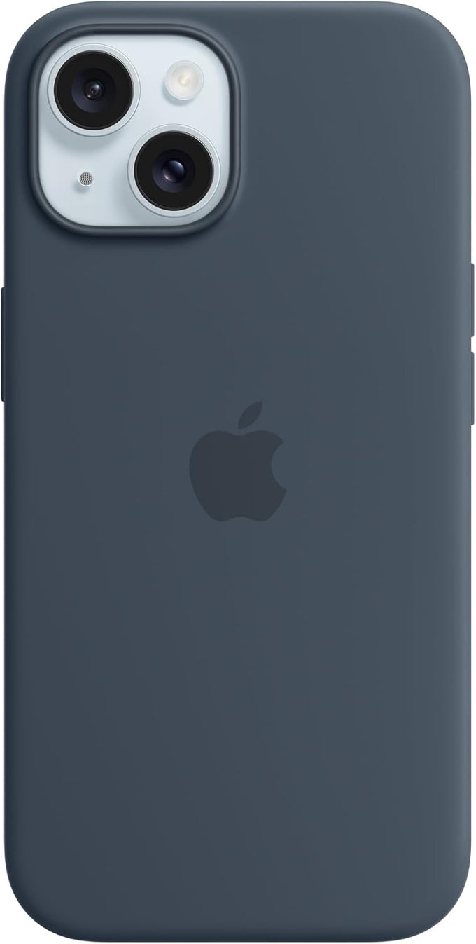 Apple iPhone 15 Plus Silicone Case with MagSafe - Winter Blue