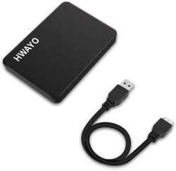 HWAYO 120GB Portable External Hard Drive Ultra Slim 2.5'' USB 3.0 HDD