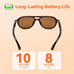 AI Smart Glasses, Aviator Sunglasses for Travel & Outdoors Activities