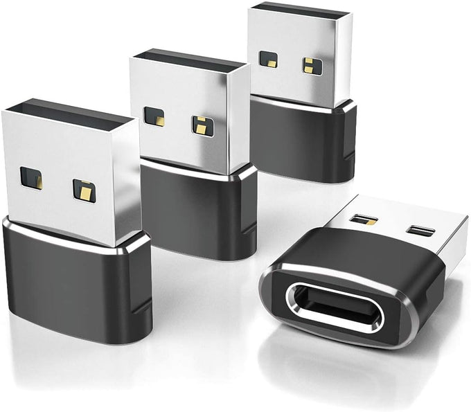 Elebase USB to USB C Adapter for iPhone 18 Pro Max,USBC Car Charger Adapter