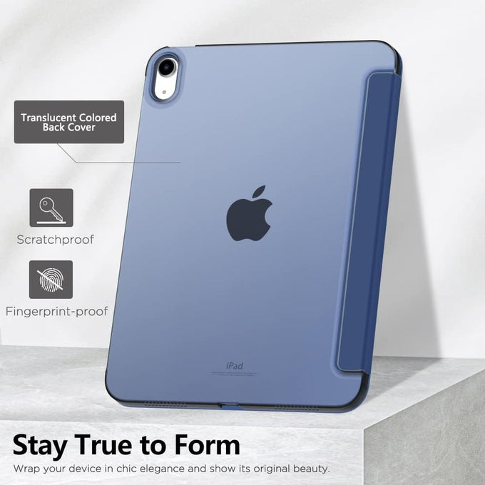 MoKo for iPad (A16) 11th Generation Case, iPad 10th Gen Case, Navy Blue