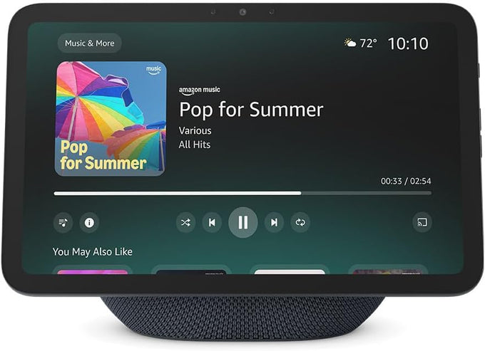 Amazon Echo Show 8 (newest model), Vibrant HD 8.7" display with spatial audio, Designed for Alexa+, Graphite