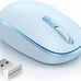 TECKNET Compact Ambidextrous Wireless Mouse for Laptop Mint Green
