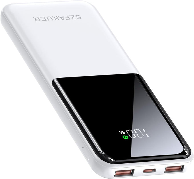 Portable Charger,Slim 10000mAh Power Bank,22.5W USB-C Fast Charging Battery Pack Compatible with iPhone 17/16/15/14/13/12 Pro Samsung Galaxy, iPad, AirPods, Android Tablets (Black)