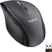 Logitech M705 Marathon Full Size 2.4 GHz Wireless Mouse - Black