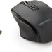Amazon Basics Portable Wireless Computer Mouse, Ergonomic, 2.4 GHz Optical, DPI Adjustable, Easy to Use, Compatible With PC, Mac, Laptop, Black