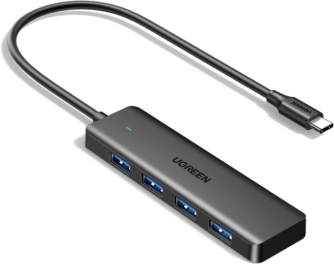 UGREEN USB 3.0 Hub, 4 Ports USB A Splitter Ultra-Slim USB Expander, 3.3 ft
