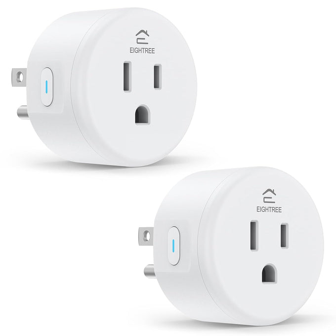 EIGHTREE Smart Plug WiFi Outlet Works with Alexa & Google Home, 15A, 4-Pack