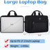 Laptop Bag 17.3 Inch Laptop Briefcase for Men Work Laptop Case Computer Bag