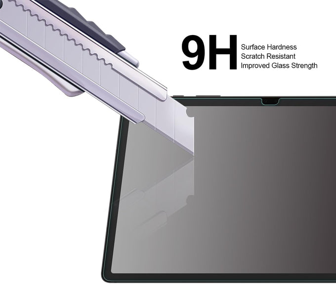 Supershieldz (2 Pack) Designed for Samsung Galaxy Tab S10 Lite / S10 FE / S9 FE (10.9 inch) / Tab S9 (11 inch) Screen Protector, (Tempered Glass) Anti Scratch, Bubble Free