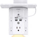 One Beat Surge Protector Wall Outlet Extender,3-Sided Outlet Splitter 1680J