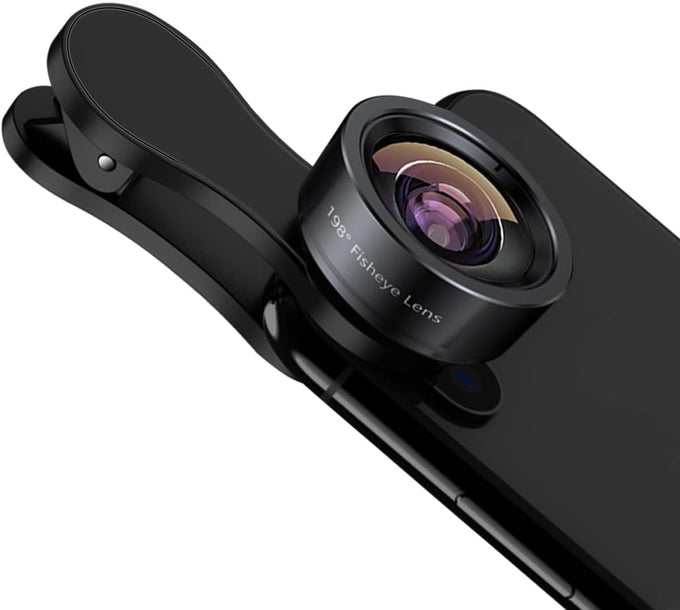 KEYWING 3in1 Phone Camera Lens Kit Fisheye+Wide Angle+Macro Lens for iPhone