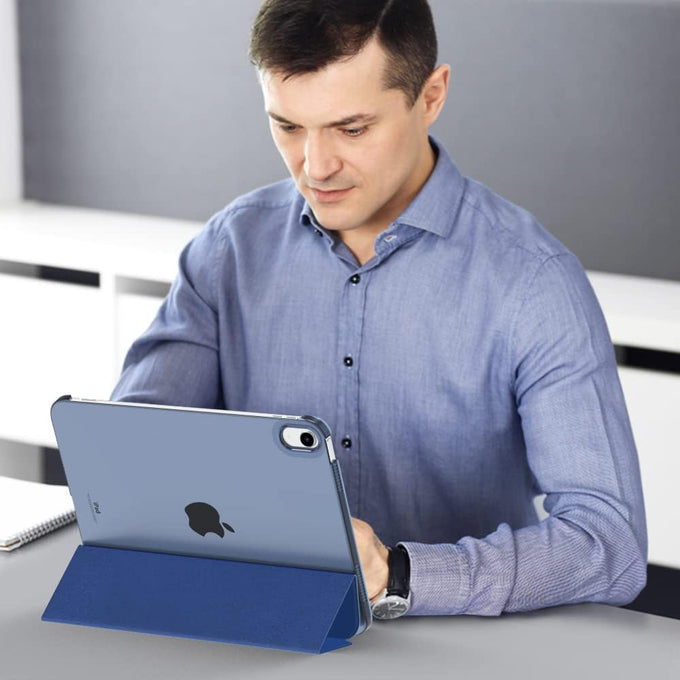 MoKo for iPad (A16) 11th Generation Case, iPad 10th Gen Case, Navy Blue