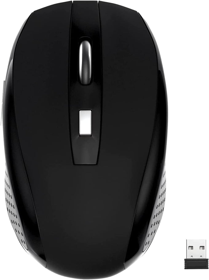 Guiheng Wireless Mouse, 2.4Ghz Wireless Mouse Computer Mouse 1200DPI,6 Buttons with Nano Receiver for Laptop,PC,Chromebook,Computer,Notebook,Office-10 Pack