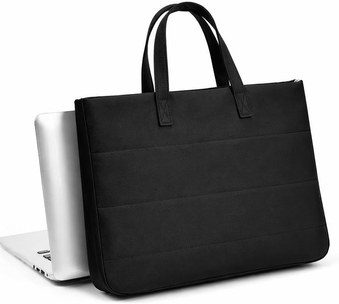 Laptop Bag for Women/Men, Water-Repellent Fabric, Compatible MacBook Pro 16 Inch, 15.6 Inch HP, Dell, Acer Aspire, Asus Notebook, Lightweight Laptop Shoulder Bag Carrying Case, Mint Green