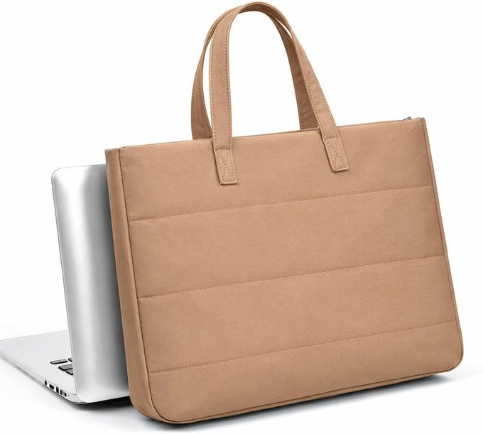 Laptop Bag for Women/Men, Water-Repellent Fabric, Compatible MacBook Pro 16 Inch, 15.6 Inch HP, Dell, Acer Aspire, Asus Notebook, Lightweight Laptop Shoulder Bag Carrying Case, Mint Green