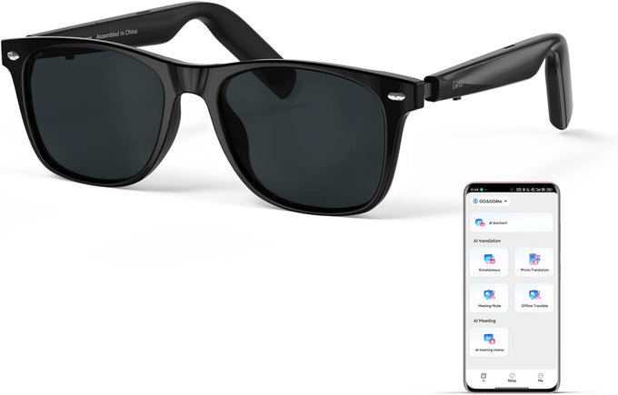 GetD AI Glasses, Smart Glasses Powered by ChatGPT, Real-Time AI Translation