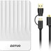 YOTUO 500GB External Hard Drive, Portable Storage Expansion HDD, USB 3.0 & USB-C for PC, Mac, Desktop, Laptop, Smartphone, PS4, Xbox One, Xbox 360, Office & Game Black