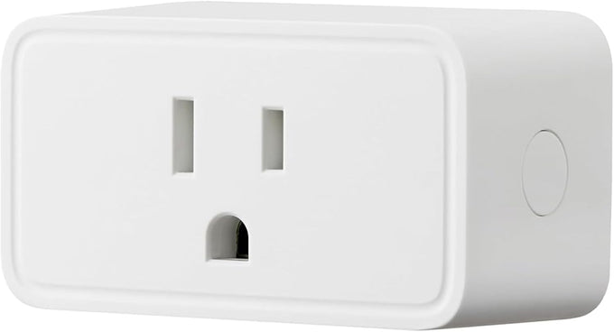 Amazon Basics Smart Plug, Works with Alexa Only, Voice Control, Remote APP Control, Schedule, Compact Design, Versatile, 2.4 GHz Wi-Fi, No Hub Required, 4-Pack, White
