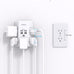 One Beat Surge Protector Wall Outlet Extender,3-Sided Outlet Splitter 1680J