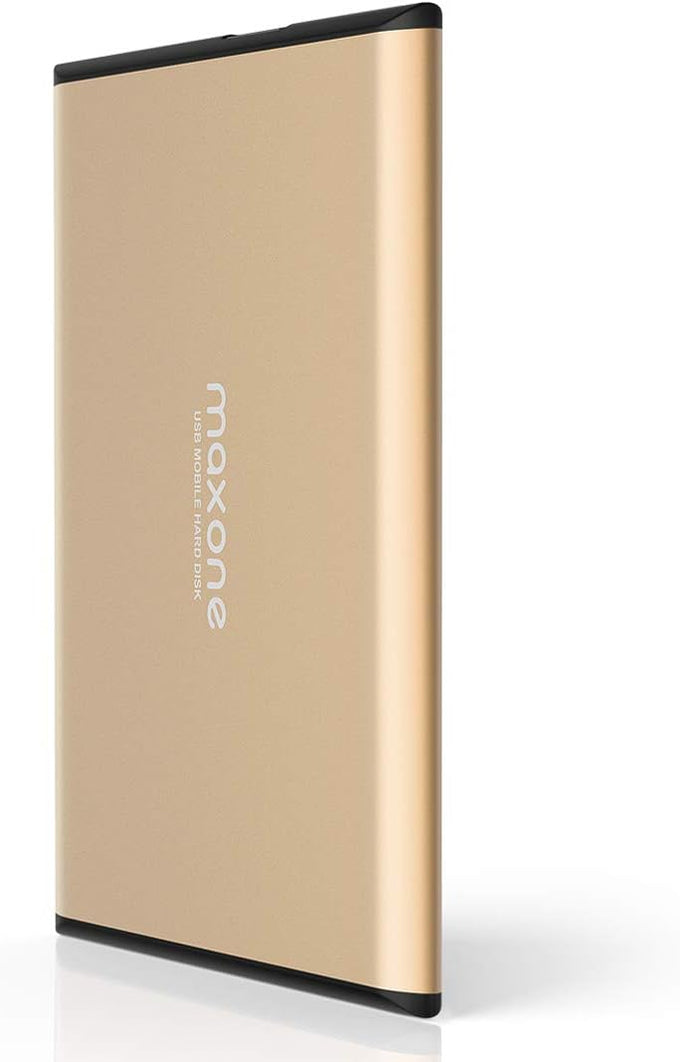 Maxone 500GB Ultra Slim Portable External Hard Drive HDD USB 3.0 Compatible