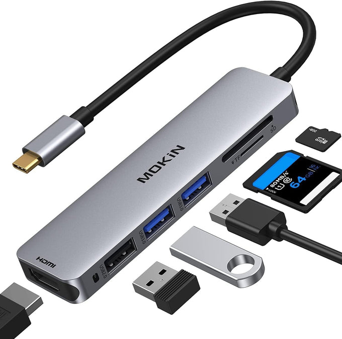 USB C Docking Station Dual DisplayPort, 8 in 1 USB Hub with 2 DP, HDMI, VGA, USB C 2.0, A 2.0, PD Charging Port, Multi Monitor Adapter for Dell/HP/Lenovo Laptops