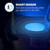 ToiLight The Original Toilet Bowl Night Light. Fun Useful Bathroom Motion Sensor Tech Gadget. Funny Novelty Birthday Gift Idea. Stocking Stuffer for Him, Her, Guys, Men, Mom, Brother