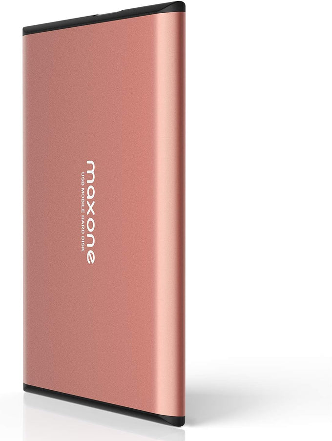 Maxone 500GB Ultra Slim Portable External Hard Drive HDD USB 3.0 Compatible