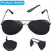 Gejoy 4 Pcs Security Earpiece Costume Fake Earpiece and Black Glasses