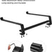 Thibault Aluminum Laptop Stand for Desk - Cooling Ergonomic Design - Fits MacBook Air Pro/DELL/HP/Lenovo/ThinkPad/Alienware - 13/14/15.6/16 -Easy Assembly- Ventilated Laptop Stand for Optimal Airflow