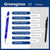 10 PCS Inspirational Pens Bulk with Stylus Tip Gifts Black Ink