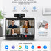 1080P Webcam with Microphone for Laptop and Desktop