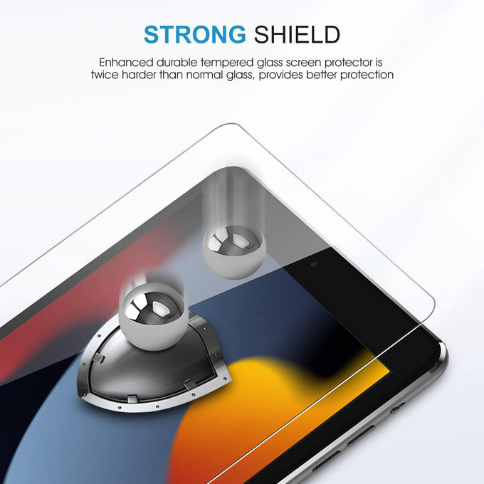 SPARIN 3 Pack Screen Protector for iPad 9th 8th 7th Generation 10.2 inch
