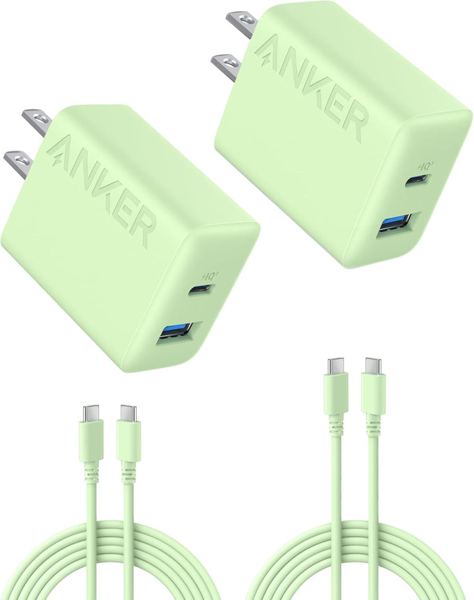 Anker Phone Charger, 20W USB C Charger Block, Type C Charger Fast Charging